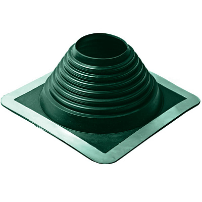 Кровельная проходка (уплотнительная манжета) 102-178мм зеленая