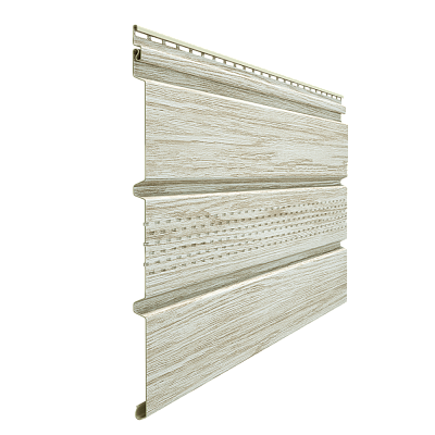 Софит Т4 (3,05) с центра-й  перфорацией ДЁКЕ LUX Орех (16 шт./уп.) фото Центр Металлокровли